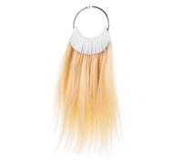 Hohopeti 30 Piezas Muestras de Color de Cabello Cabello Real para Pruebas de Coloración y Técnicas de Teñido