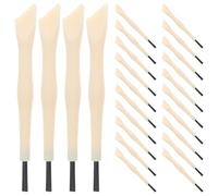 Hohopeti 36 Piezas Herramientas Dobles con Cepillo y Pala para Arqueología Juguetes para Excavaciones Dinosaurio y Exploración Educativa