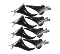 Hohopeti 4 Pares Pinzas Cabello Cuerno Demonio Gótico Cosplay Halloween Accesorios Creativos para Mujer Fiesta Disfraz