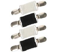 Hohopeti 4 Piezas Clips para Suéter y Chal Diseño Chic de Cinch para Cintura Clips Elásticos Versátiles para Cardigan Bufandas y Prendas Comodidad y Durabilidad Diaria