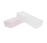 Hohopeti 4 piezas Organizador Manicura Caja Almacenaje Herramientas Uñas Ligera para Accesorios Decoración
