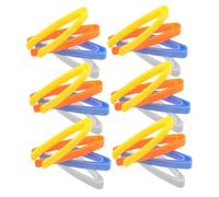 Hohopeti 40 Piezas Pinzas Infantiles de Plástico para Explorar y Atrapar Insectos Herramientas Sensoriales Antideslizantes para Clasificación y Desarrollo de Habilidades Motoras