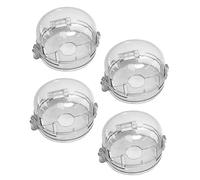 Hohopeti 4piezas Cubiertas De Seguridad Para Cocina De Gas Protección De Quemadores Fundas Prueba De