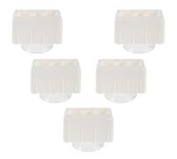 Hohopeti 5piezas Base Valla para Parque Infantil con Clips de Soporte de Plástico Organizadores para Habitación de Clips para Área para Bebés para Ocasiones Especiales de Pequeños