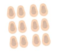 Hohopeti 6 Oculares Elásticos de No Tejida Absorbentes y Seguros Almohadillas Médicas para Aliviar Ojos Portátil Cuidado Diario