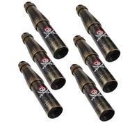 Hohopeti 6 Piezas Telescopios Monoculares para Juguetes Educativos Portátiles Diseño Resistente y Fácil de Transportar para Fiestas Temáticas y Diversión al Aire