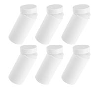 Hohopeti 6 Tubos de Desodorante en Barra Recargables de 15 Ml Envases Vacíos de Plástico con Base Rellenable y Mecanismo Giratorio Aptos para Bálsamo Labial Perfume Sólido y