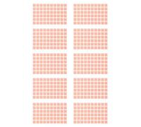 Hohopeti 600piezas Parches de Acupresión Oídos Semillas Estimulación de Puntos de Presión Herramienta de Masaje para Uso Salón de Spa Meditación o Oficina