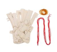 Hohopeti 8 Piezas Kit Guitarra Madera sin Terminar para Pintar Manualidades Infantiles y Decoración Temática Musical para Fiestas Cumpleaños y Bodas Rústicas