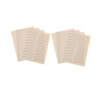 Hohopeti 8 piezas Piel Falsa para Tatuajes Práctica Realista para Micropigmentación y Cejas Reutilizable y Portátil para Profesionales y Principiantes Formación Salones y