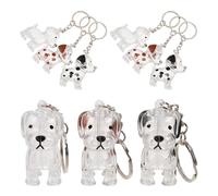 Hohopeti 9 Piezas Caja Conmemorativa para Pelo de Mascota Llavero Transparente para Guardar Pelo de Perro Joyería Recuerdo con Cierre Seguro Almacenamiento Portátil para Memoria de Mascotas