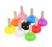 Hohopeti 9 Piezas Mini Plunger Trick Prop Juguete de Broma Realista para y Casa Accesorios de Portátiles Duradero