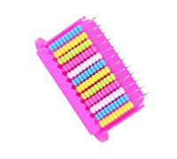 Hohopeti Ábaco Educativo Dígitos para Herramienta de Cálculo Matemática Portátil Plástico Seguro Ligero y Fácil de Transportar para Aprendizaje Escolar Primaria