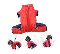 Hohopeti Abrigo para Perros Invierno y Cálido Chaqueta Acolchada de Algodón Talla S Pecho 35 CM Espalda 25 CM Ropa para Mascotas Pequeñas y Medianas Adecuado para Paseos al Aire