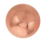 Hohopeti Accesorio de Baño para Pájaros de Cobre Esférico Resistente al Clima Que Mantiene Limpio el Baño para Pájaros en Jardines y Áreas de Observación Exterior