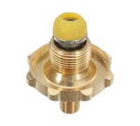 Hohopeti Adaptador de Gas Propano de Latón con Conexión Rápida Macho Npt para Estufas de Camping Resistente y Seguro para Cocinas de Gas Butano y Hornillos Portátiles