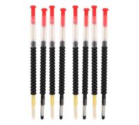 Hohopeti Agujas Retráctiles para Injertar Abejas 4 Pares, Herramienta de Plástico Amarilla para Transferencia de Larvas y Cría de Reinas, Accesorio Portátil para Apicultura