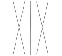 Hohopeti Alambre de Tungsteno 2 Mm X 20 Cm para Horno de Cerámica, 5 Piezas, Cables de Alta Temperatura para Hacer Joyas, Herramienta Resistente para Cocción Profesional de Bisutería