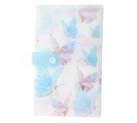 Hohopeti Álbum Organizador para Pegatinas de Uñas Libro Plástico para Colección y Exhibición de Stickers Decorativos Portátil y Ligero para Uso y Protección de Adhesivos de Arte Nail Art