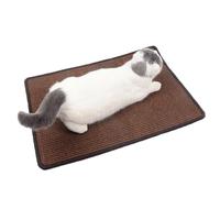 Hohopeti Alfombra Rascador De Sisal Natural para Gatos Cojín De Rascado y Pequeño Color y Estilo Aleatorio para Proteger Muebles y Mantener Garras Saludables