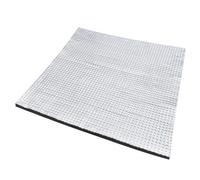 Hohopeti Alfombrilla Térmica Autocalentable para Mascotas, Mini Esterilla Aislante de 43x29 Cm Película Reflectante Plateada, Base Antideslizante para Cama y Uso en Invierno