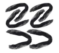 Hohopeti Amortiguadores de Cuerda para Arquería Tradicional 6 Piezas de Pelo de Conejo, Amortiguador de Ruido y Vibración para Tiro al Aire Libre, Accesorios para Estabilizadores Suaves