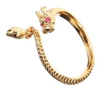 Hohopeti Anillo Mujer Original Dragón Diseño Abierto Metal Ligero Cómodo para Fiestas y Uso Diario Regalo Elegante