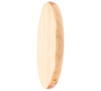 Hohopeti Asiento Redondo de Madera Maciza para Taburete de Cocina Repuesto Resistente y Duradero Diseño Estable con Refuerzo Metálico Fácil Montaje para Sillas Altas y Barras