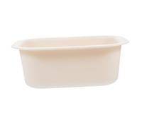 Hohopeti Bañera de Plástico para Bebés Cuenco Pequeño y Resistente para Cambiador Diseño Grueso y Ligero Accesorio Práctico para Higiene Infantil Casa