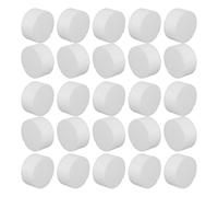 Hohopeti Bloques de Espuma Poliestireno Redondos para Manualidades Diy, 30 Piezas 5 X 2,5 Cm, Círculos para Modelar, Moldes para Decorar Pasteles, Adecuado para Proyectos de Arte