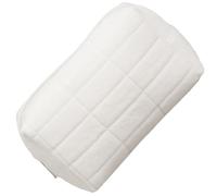 Hohopeti Bolsa de Cosméticos de Viaje de Poliéster Neceser Organizador Beige Compacto Cremallera Metálica Resistente Bolsa para Artículos de Tocador y Cuidado Personal Adecuado para