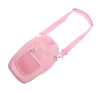 Hohopeti Bolsa Portabotellas Térmica para Correa Funda Protectora de Neopreno Aislante Antideslizante y Resistente al Calor con Cierre Metálico Rosa para Botellas Deportivas y Uso Diario