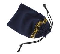 Hohopeti Bolsa Portátil para Guardar Cartas De Tarot y Cosméticos En Terciopelo Cordón Ajustable, Dimensiones 6.9x4.3 Pulgadas, Práctica para Organizar y Proteger