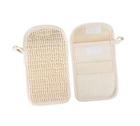 Hohopeti Bolsas de Jabón de Algodón y Lino para Baño, 2 Piezas, Bolsa Portátil para Almacenar Jabón y Producir Espuma Abundante Hogar