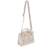 Hohopeti Bolso Bandolera de Rafia para Mujer Pequeño y Ligero Bolso de Playa Mano con Correa Removible Resistente y Versátil para Uso Diario