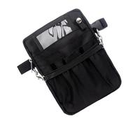 Hohopeti Bolso de Cintura para Enfermería de Resistente Organizador Práctico para Herramientas Médicas Bolsa de Bolsillo Portátil Negra para Profesionales de Salud