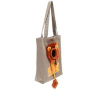 Hohopeti Bolso para Mascotas Pequeño con Diseño de León Transporte Ligero y Transpirable para Gatos y Perros Pequeños Bolsa y Cómoda para Viajes y Paseo