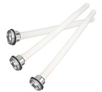 Hohopeti Boquillas de Combustible Flexibles 3 Piezas para Bidones de Gasolina y Diésel Cabezal de Aleación de Aluminio Filtro Surtidor Portátil para Vertedor de Aceite Accesorios para