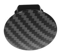 Hohopeti Botón de Arranque sin Llave para Coche Reemplazo de Pulsador Ignición Automotriz Fácil Instalación Compatible con Modelos C Glc Negro Fibra de Carbono