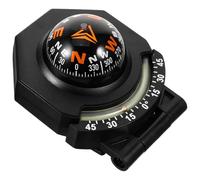 Hohopeti Brújula de Bola para Coche con Medidor de Inclinación Resistente Abs y Acrílico para Salpicadero Barco Camión y Navegación Herramienta Fiable para Orientación y Seguridad