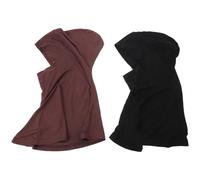 Hohopeti Bufanda Hijab Musulmán para Mujer 2 Piezas, Gorro Interior Antideslizante de Algodón Transpirable, Protección de Barbilla Ajustada para Oración Diaria, Trabajo y Eid,