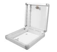 Hohopeti Caja de gestión de Claves Comercial Titular de la Llave del Coche Organizador Clave Organizador de Llaves de Coche Silver