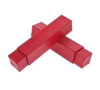 Hohopeti Cajas de Almacenamiento para Pergaminos y Fotos 2 Piezas 23X38 CM Color Rojo Organizador para Obras de Arte y Caligrafía Protección contra Arrugas y Desplazamiento