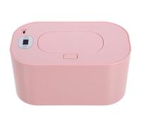 Hohopeti Calentador de Toallitas para Ñiño Caja de Termostato y Material Abs Fácil de Operar para Uso Doméstico en Color Rosa