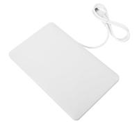 Hohopeti Calentador Portátil de Mascarilla Facial USB Blanco Espejo Portátil para Cuidado Piel en Casa y Viaje, Dispositivo Calentado para Mascarillas Faciales, Adecuado para Mujeres
