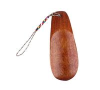 Hohopeti Calzador de Madera Portátil Mini con Cuerda para Facilitar Calzado Diseño Ergonómico y Ligero para Viajes y Uso Diario Ayuda Evitar Dolores de Espalda