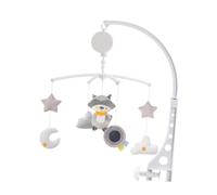 Hohopeti Carillón de Viento para Guardería Colgante de Plástico Música Giratoria, Accesorio para Cuna Adecuado como Obsequio de Baby Shower y Cumpleaños