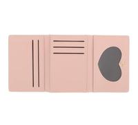 Hohopeti Cartera Plegable Pequeña para Mujer de PU con Diseño Trifold Monedero Compacto y Ligero Bolso para Tarjetas y Monedas para Estudiantes y Profesionales