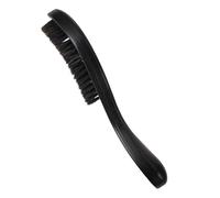 Hohopeti Cepillo para de Cerdas Naturales con Mango de Madera Ligero y Portátil para Peinar y Limpiar Facial Regalo Práctico para Hombres y Cuidado Diario