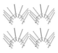 Hohopeti Clavijas de Puntuación de Metal para Juegos de Cartas 100 Piezas Plateadas Accesorio Portátil para Tablero de Cribbage Juego Familiar Fiesta Marcador de Puntos